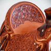Advanced Sheridan Style Full Floral - Douglas 38 Wade by Keith Valley This wade saddle won the Don King Memorial - Open Advanced Sheridan Style Division. Specs: Douglas 38 Wade Tree - by Rick Reed 93 degree Bars 16 inch seat 7/8ths flat plate riggin 4 & 1/2 inch Stainless Steel Stirrups - tooled inside Cantle is 4 &1 /2 inches hight X 12 & 1/2 inches wide 1 & 3/4 inch tooled Cheyenne Roll All Stainless Steel Hardware - By Harwood Rope Strap and Choker Dee's are optional Santa Barbarbra Twisted Stirrup Leathers Tooled Back Cinch